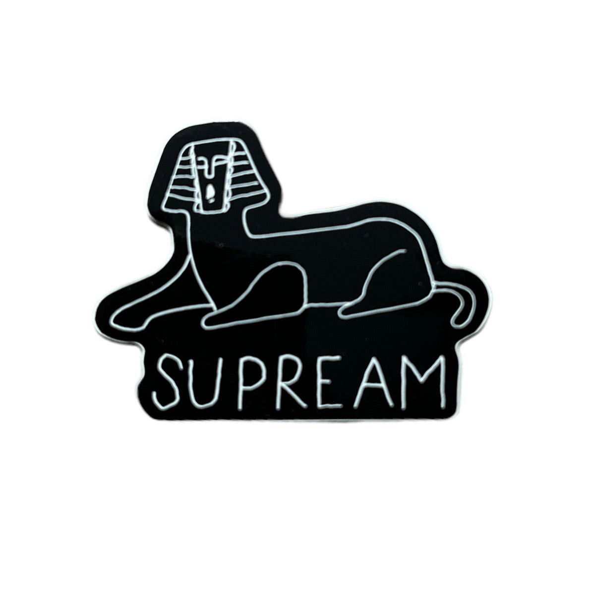 Supreme Gonz Sphinx Sticker Black SS13