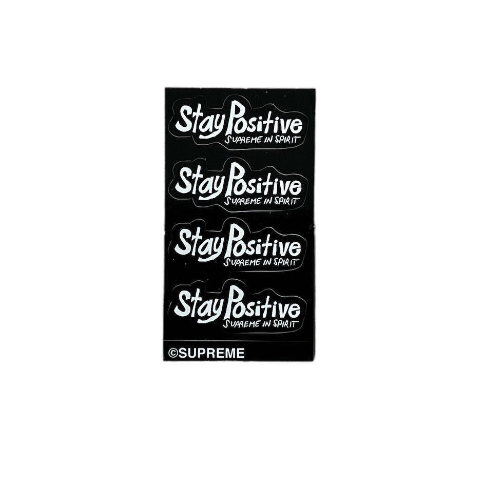 Supreme Stay Positive In Spirit Mini Stickers FW20