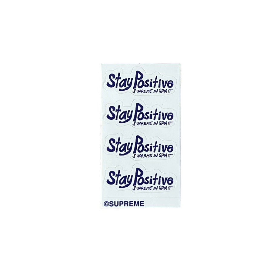 Supreme Stay Positive In Spirit Mini Stickers FW20