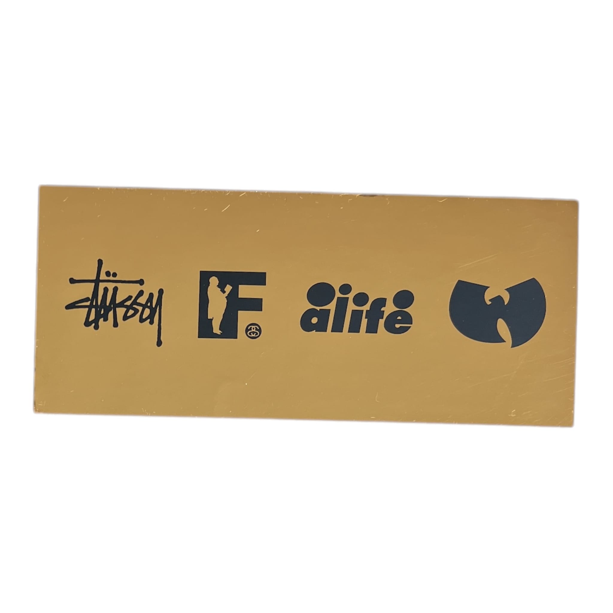 Stussy x ALIFE x Frank151 x Wu Tang Clan Collab Gold Sticker