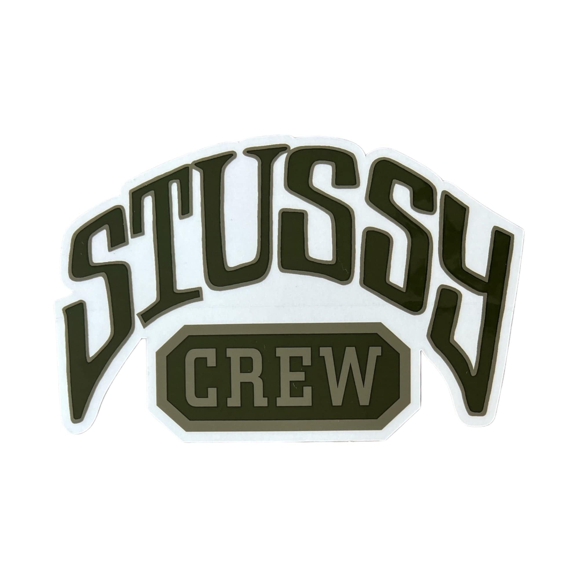 Stussy Crew Sticker Brown