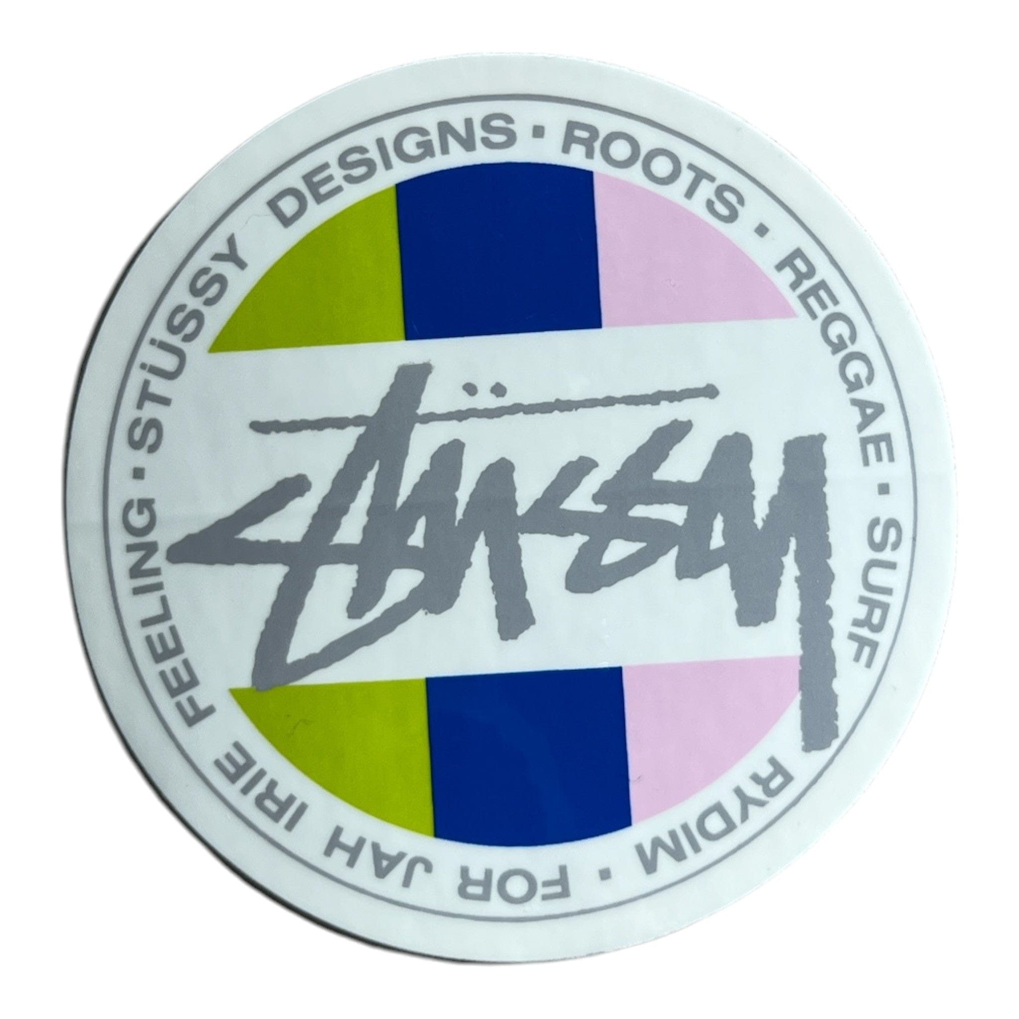 Stussy For Jah GBP Sticker