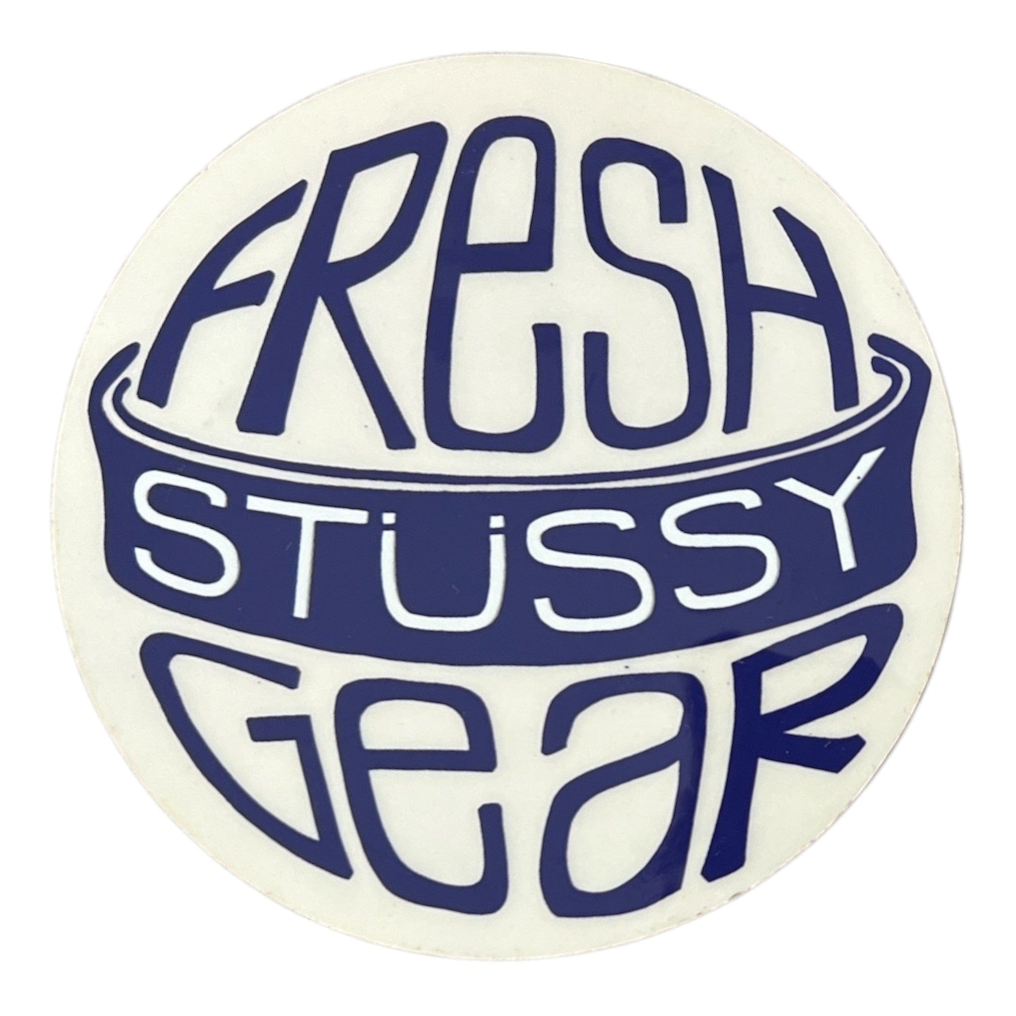 Stussy Fresh Gear Sticker Purple
