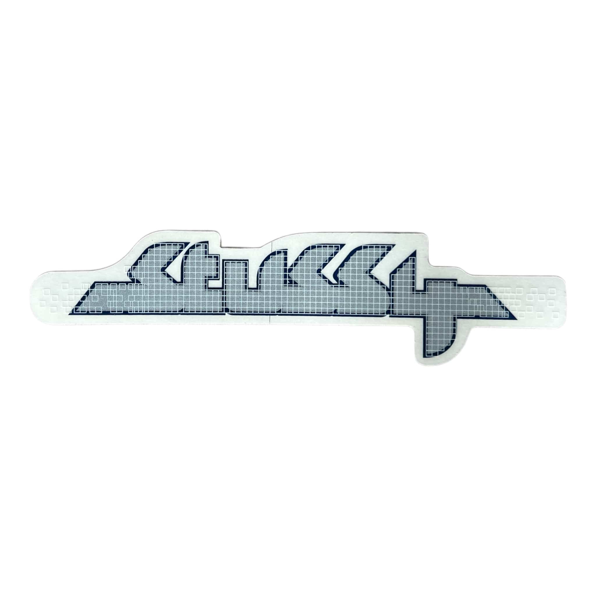 Stussy Gridlock Grey Sticker