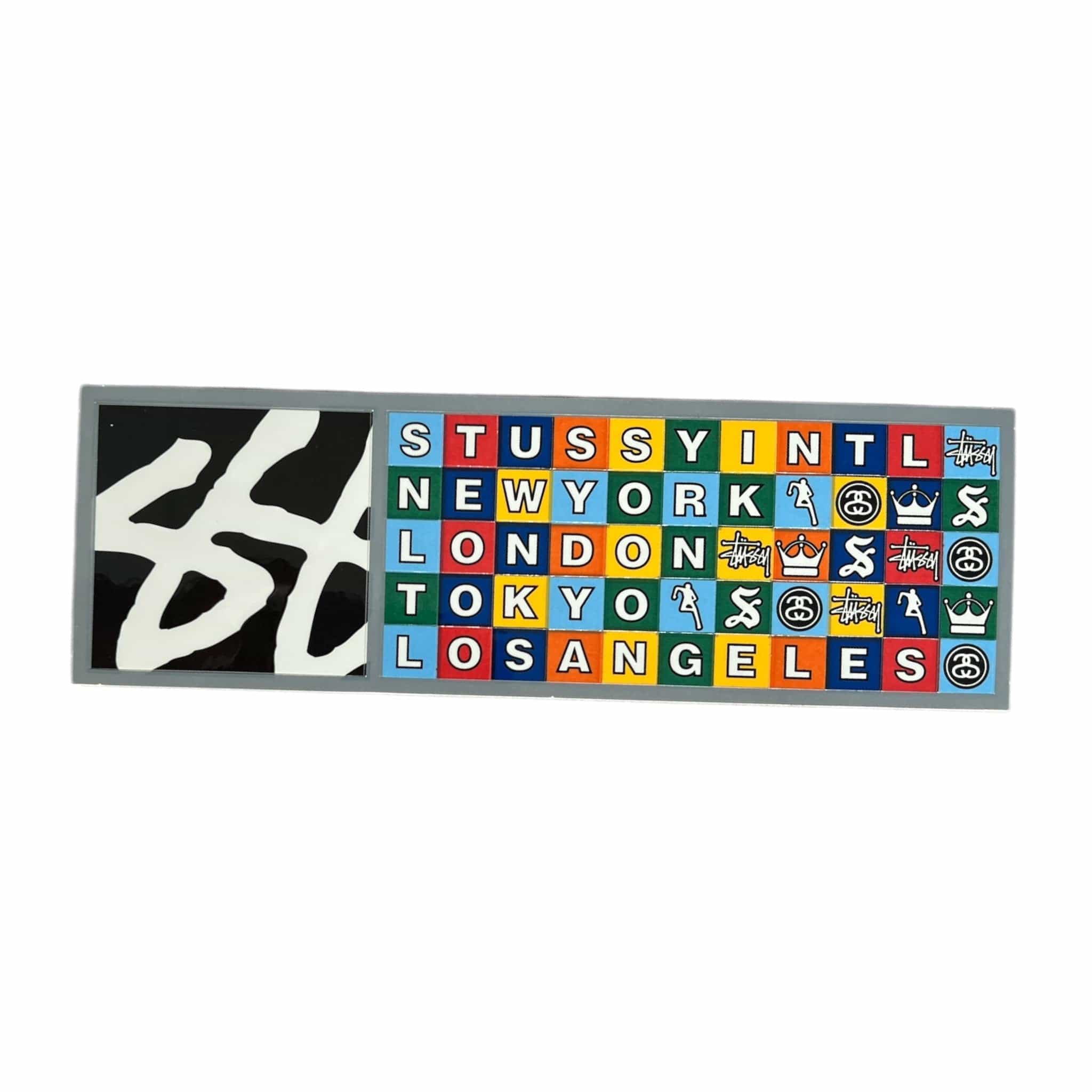 Stussy Intl Mini Letters Sticker