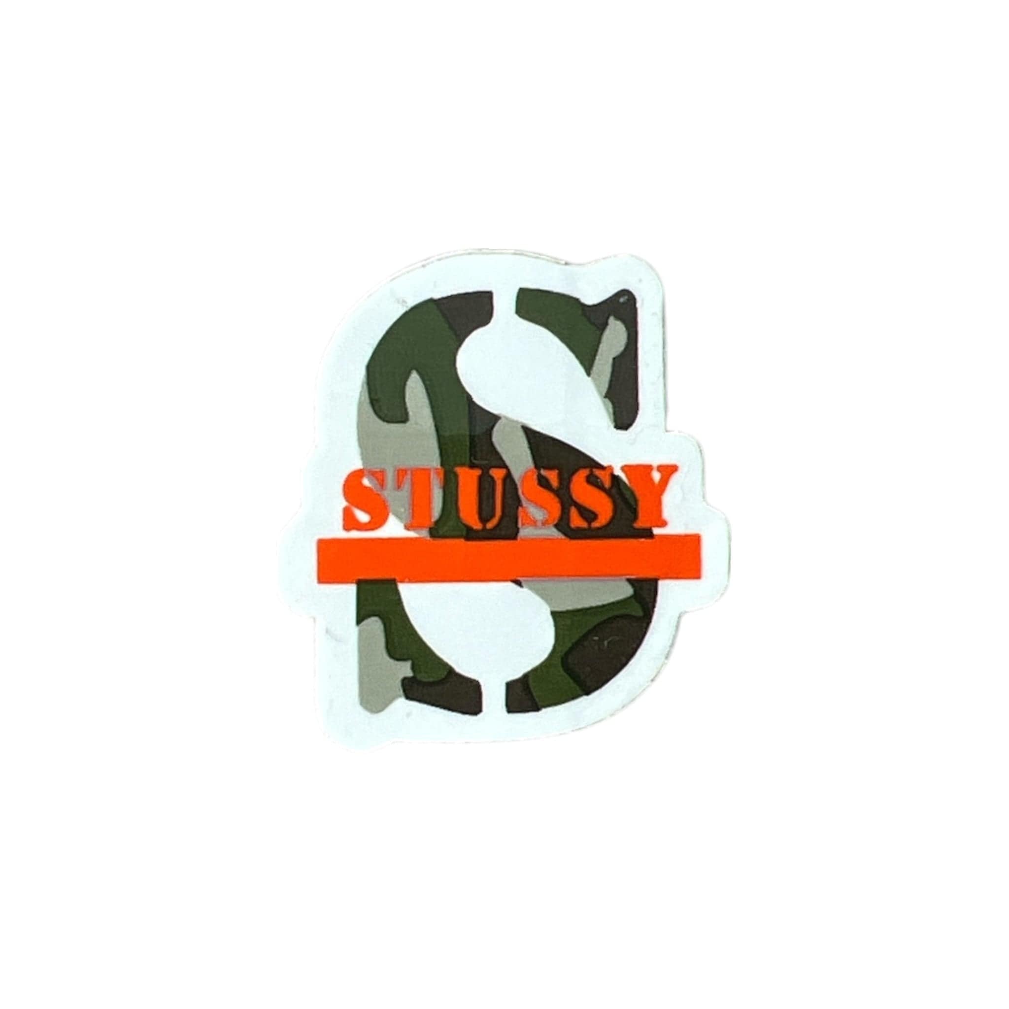 Stussy Mini Camo S Stencil Sticker
