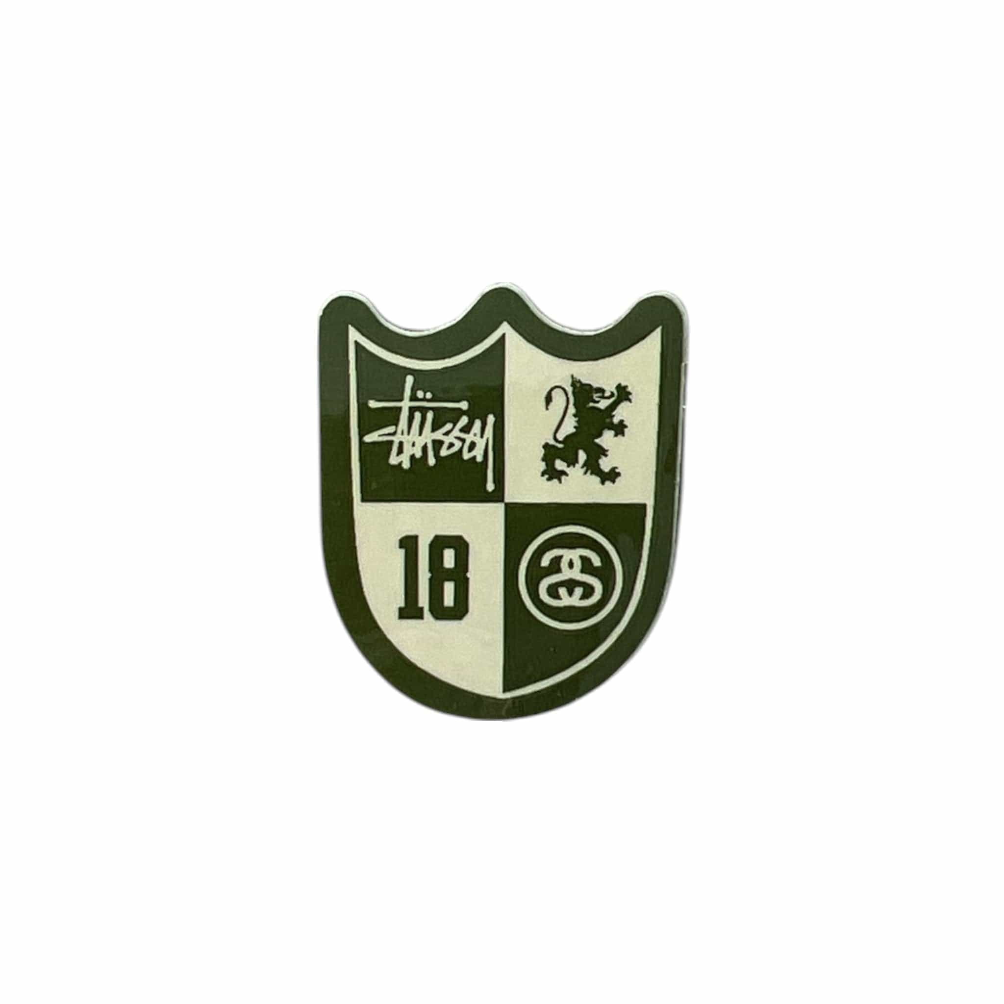 Stussy Mini Shield Crest Sticker