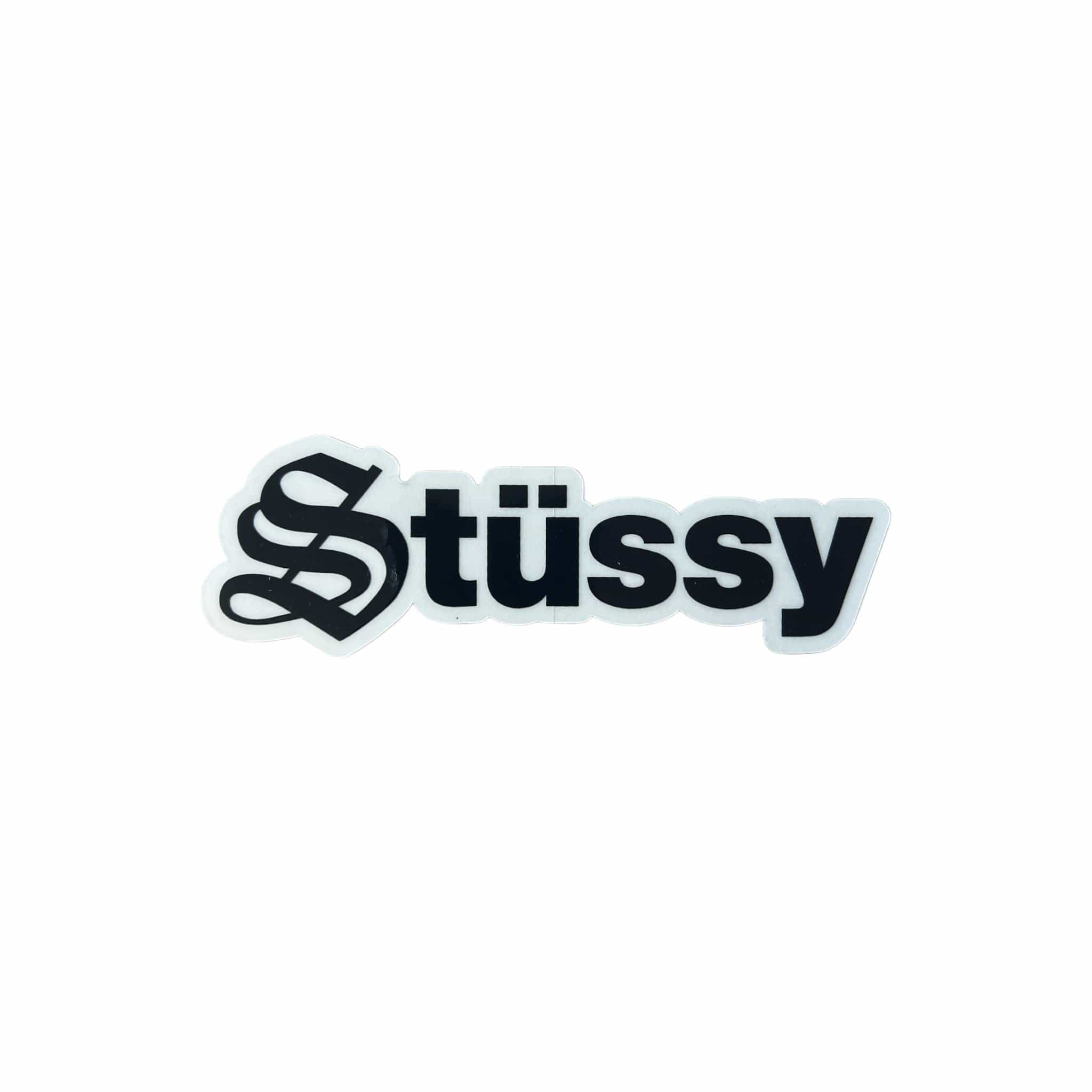 Stussy Olde English Sticker Black