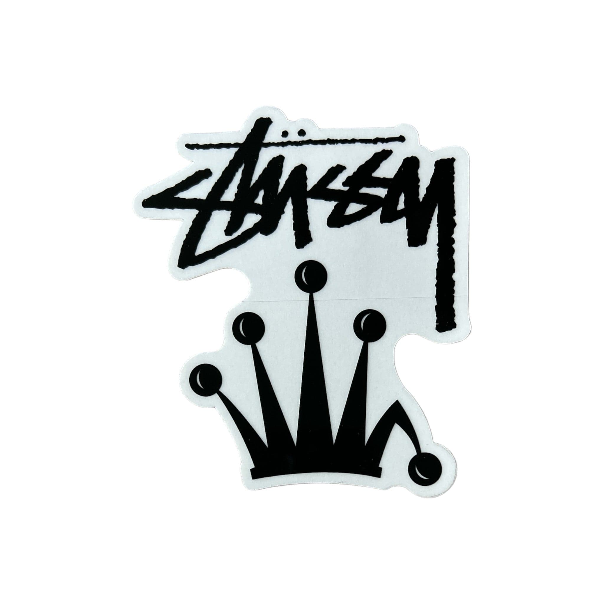 Stussy Regal Crown Sticker #2 Black