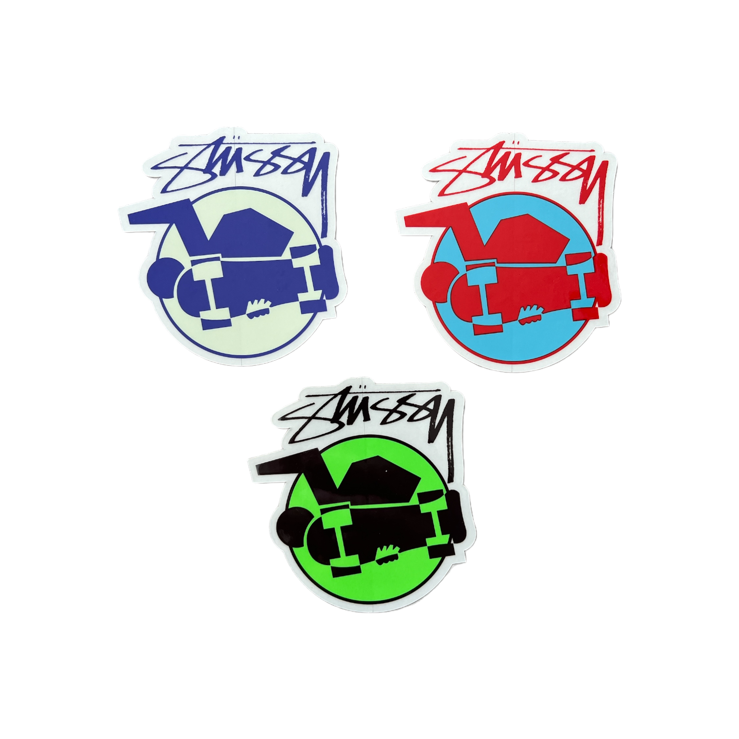 Stussy Skate Grab Stickers