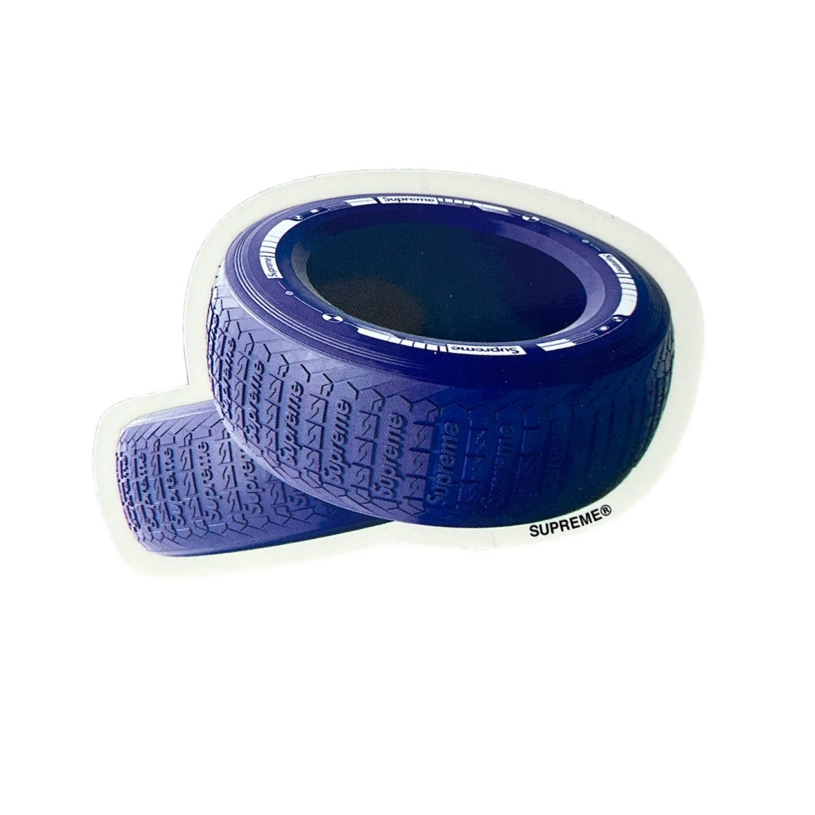 Supreme Tire Sticker Purple FW20