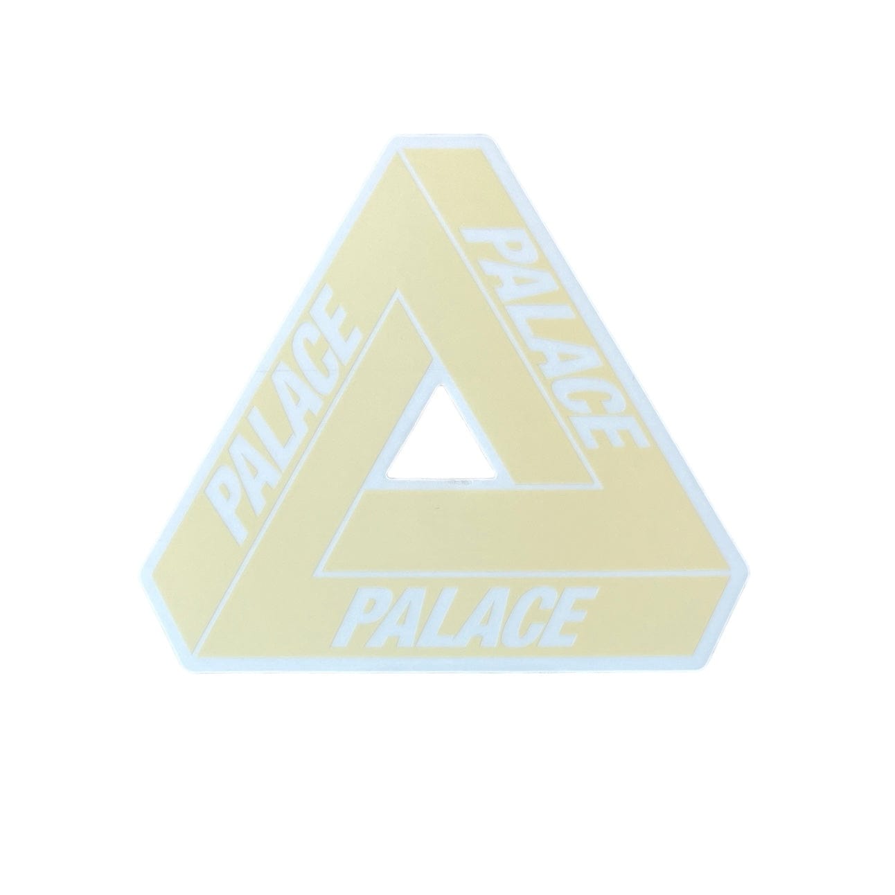 Palace Sand Tri-Ferg Sticker