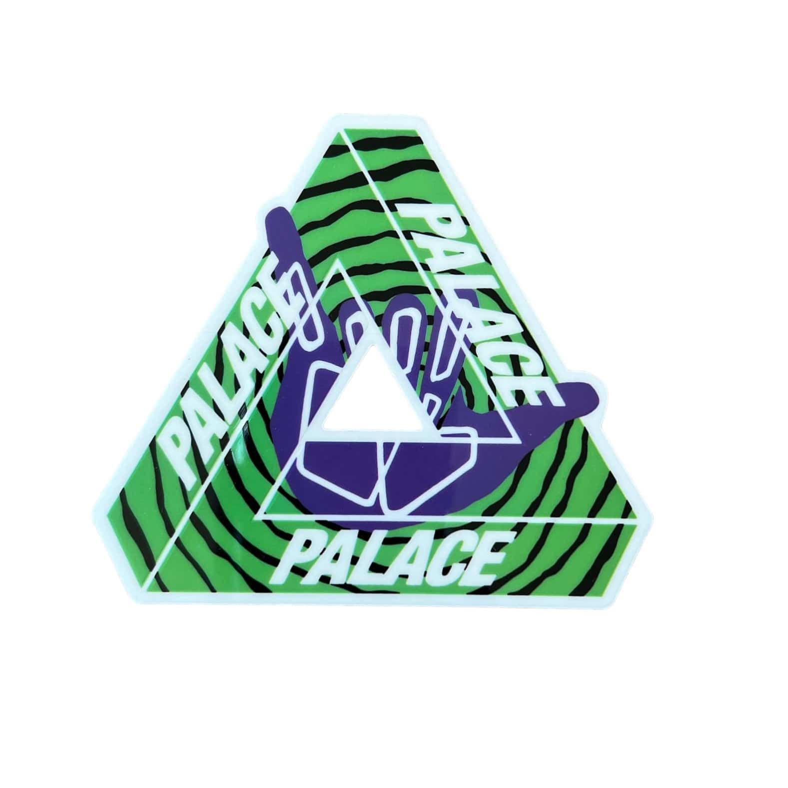 Palace Tri-Zooted Shaka Tri-Ferg Sticker