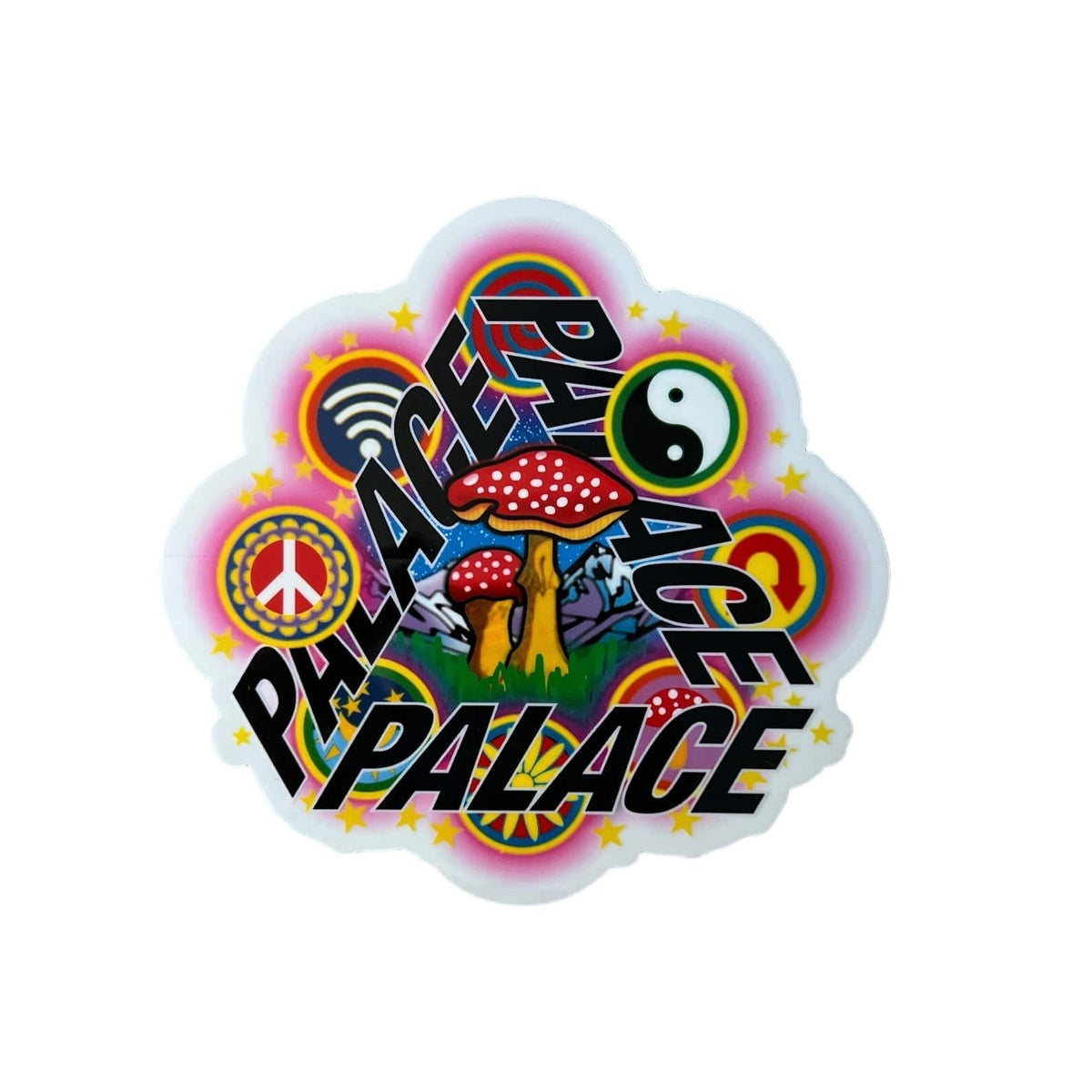 Palace Skateboards Bun 5G Tri-Ferg Sticker