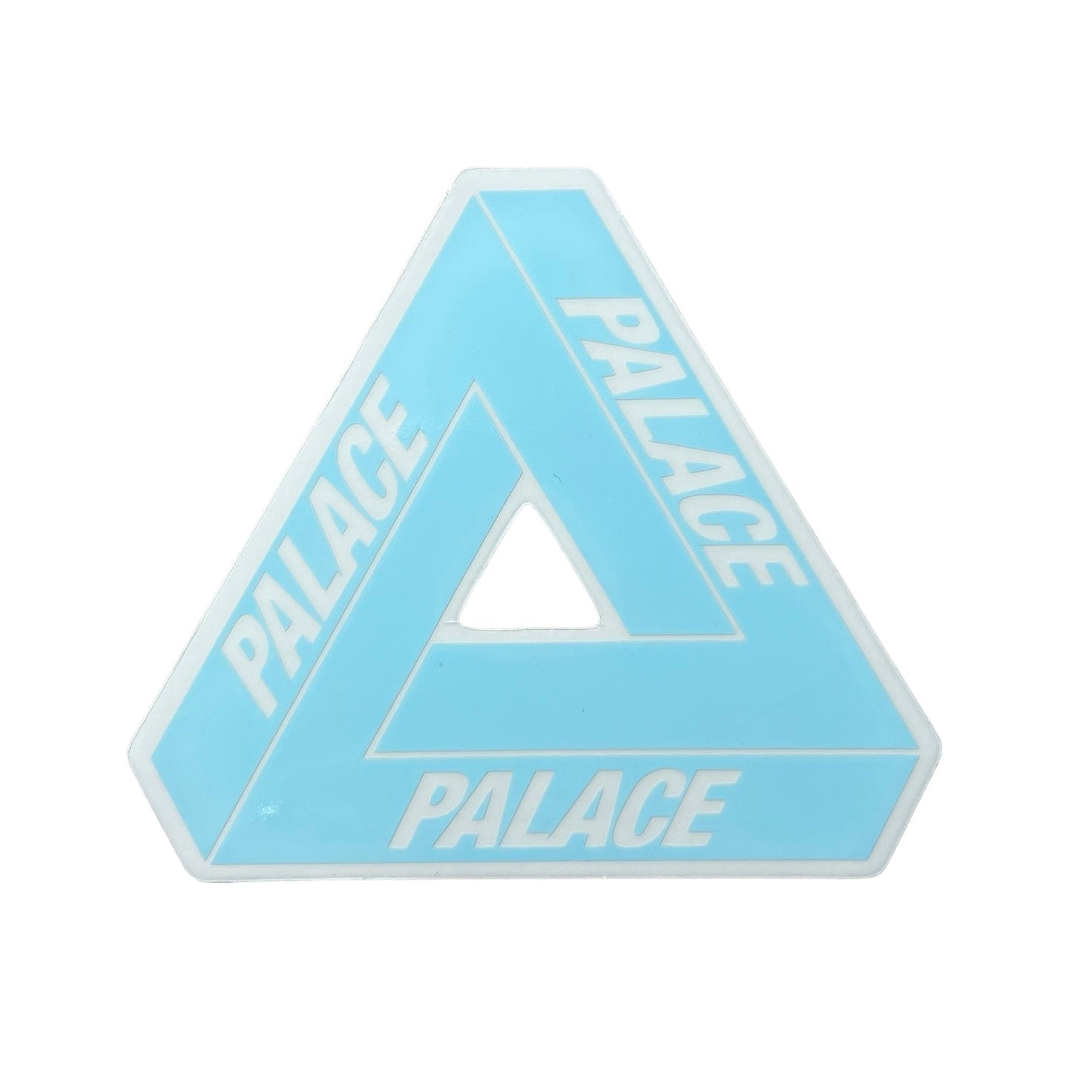 Palace Baby Blue Tri-Ferg Sticker