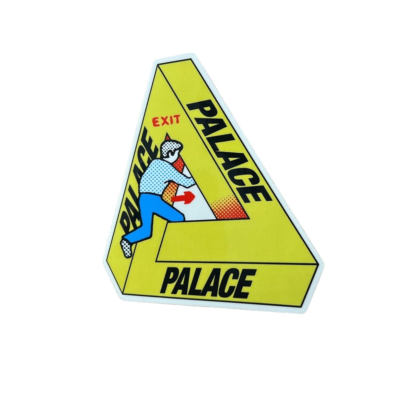 Palace Safe Tri-Ferg Sticker