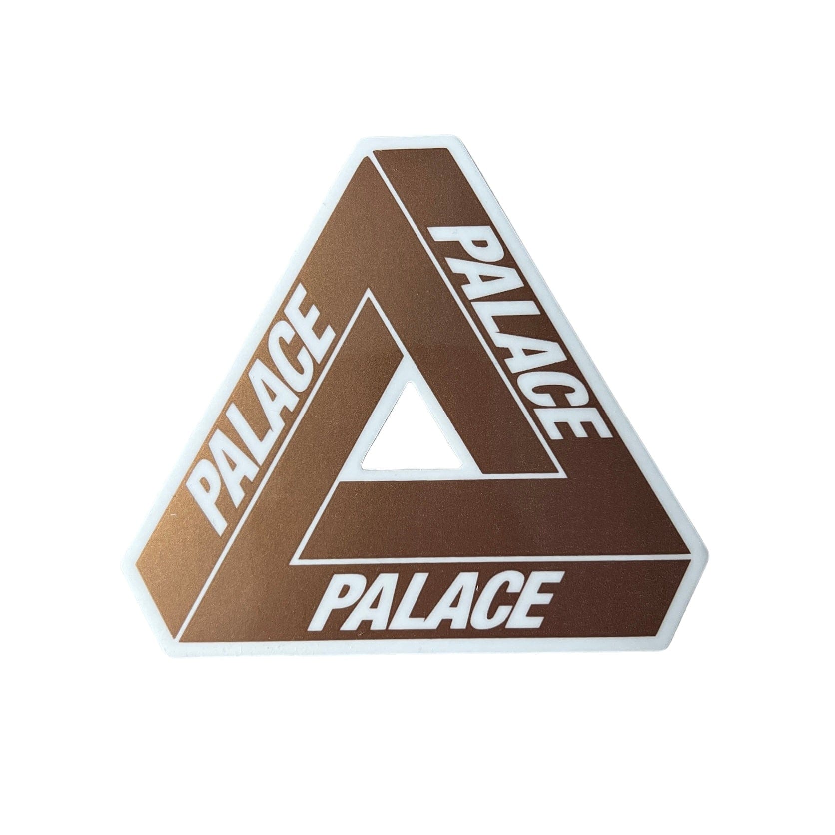 Palace Bronze Tri-Ferg Sticker