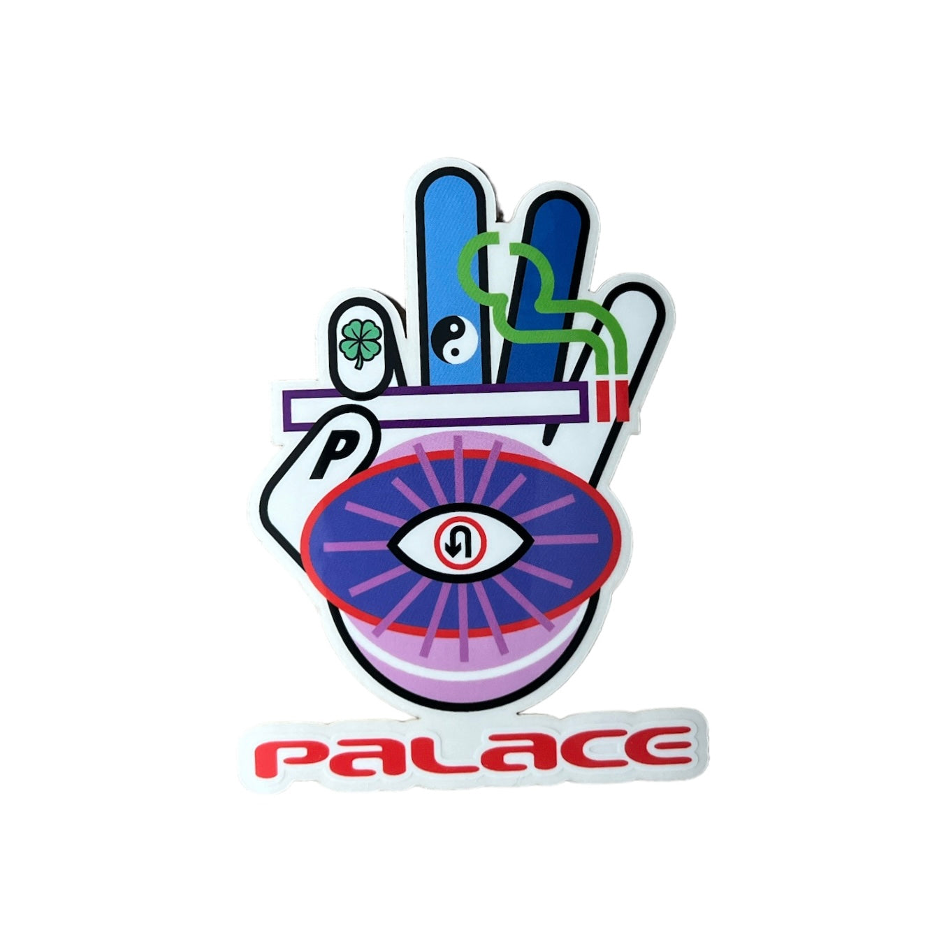 Palace Hippy Cig Sticker