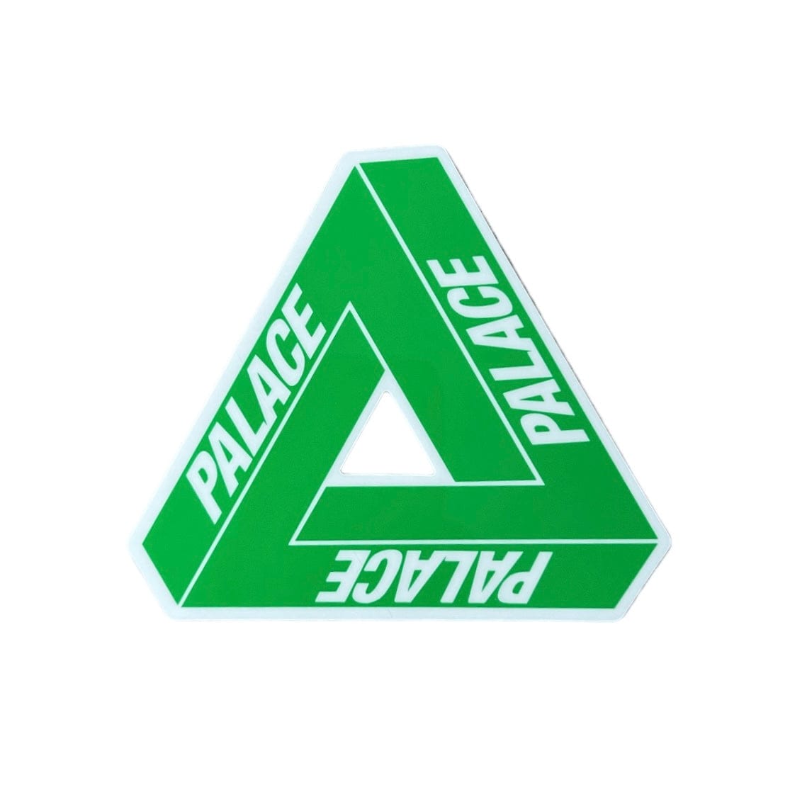 Palace Neon Green Tri-Ferg Sticker Summer 2023