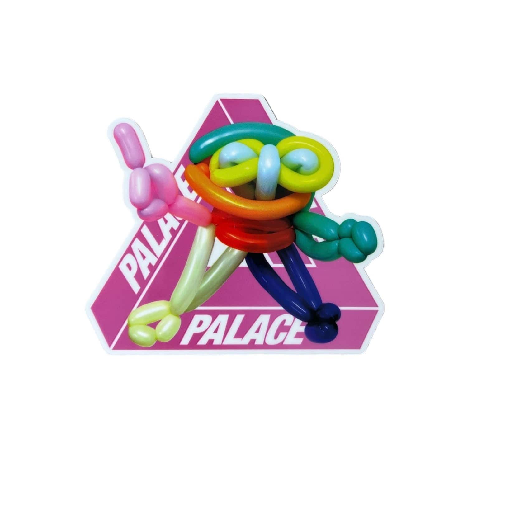 Palace Tri-Twister Tri-Ferg Pink Sticker