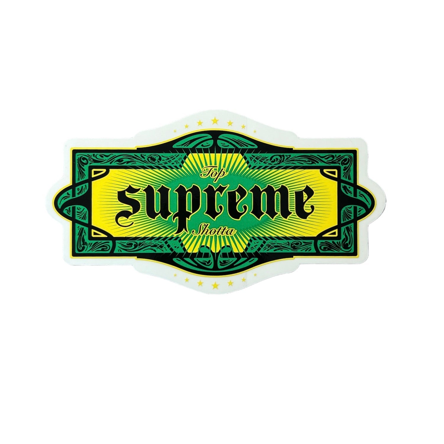 Supreme Top Shotta Sticker SS22