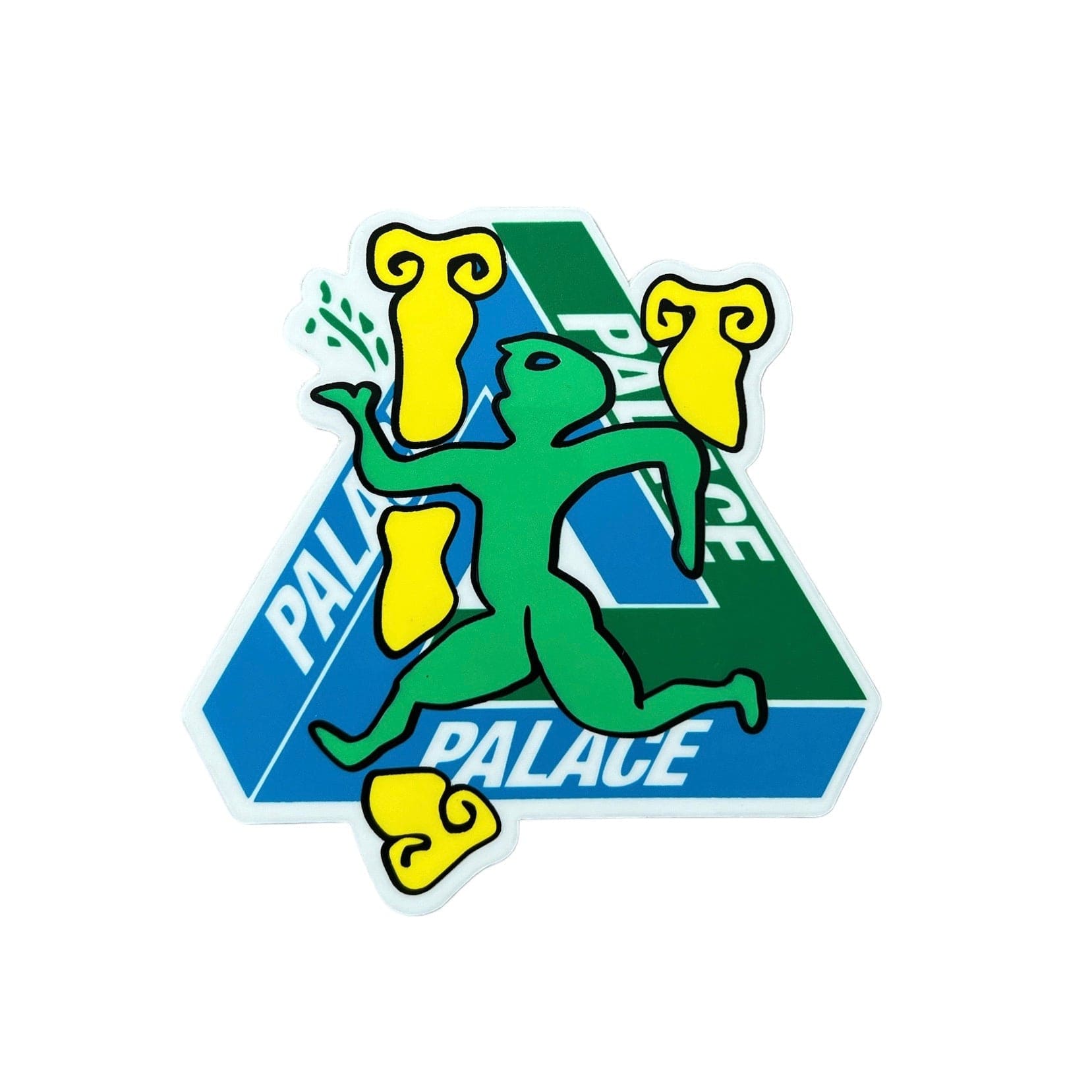 Palace Dancing Man Tri-Ferg Sticker