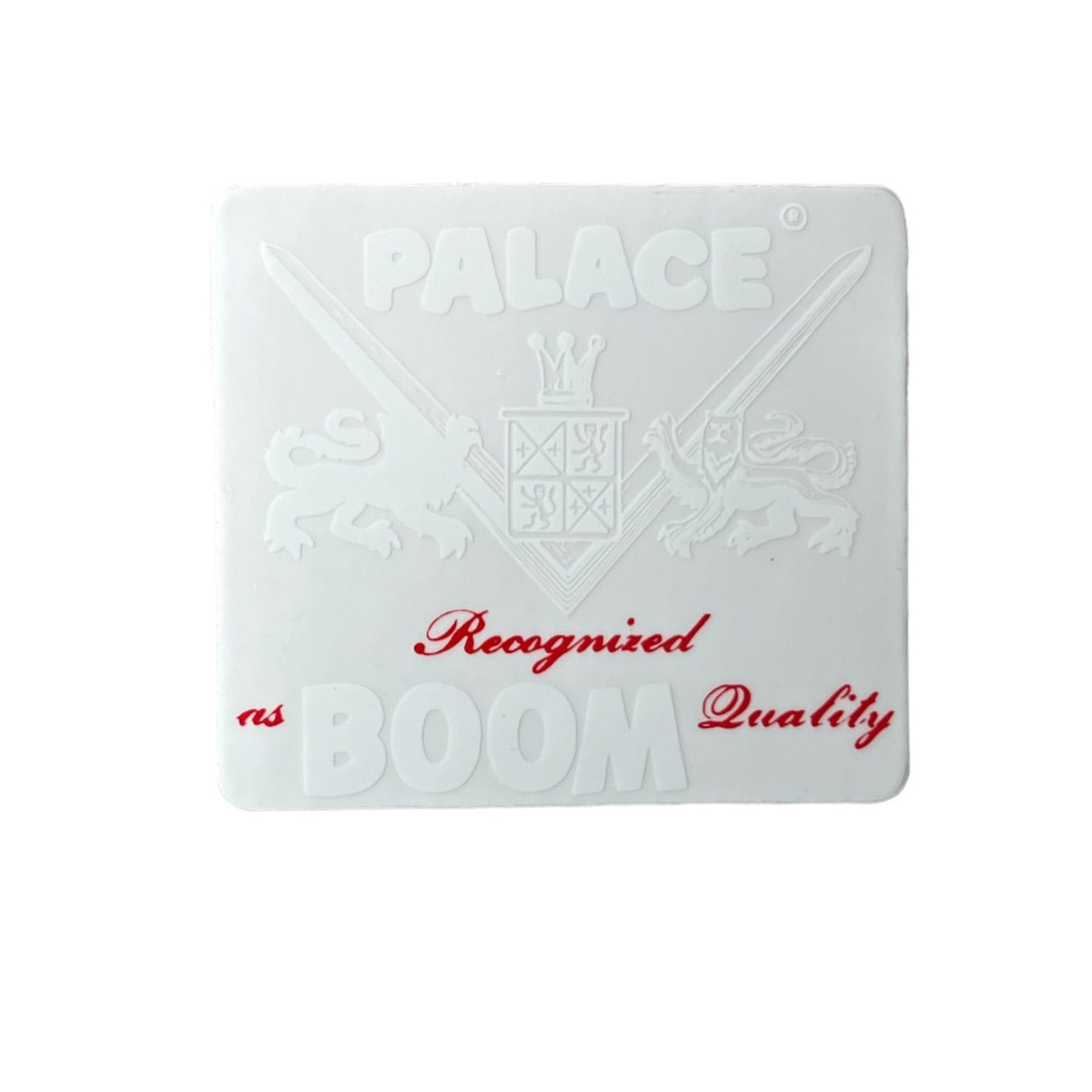 Palace Boom Quality Sticker