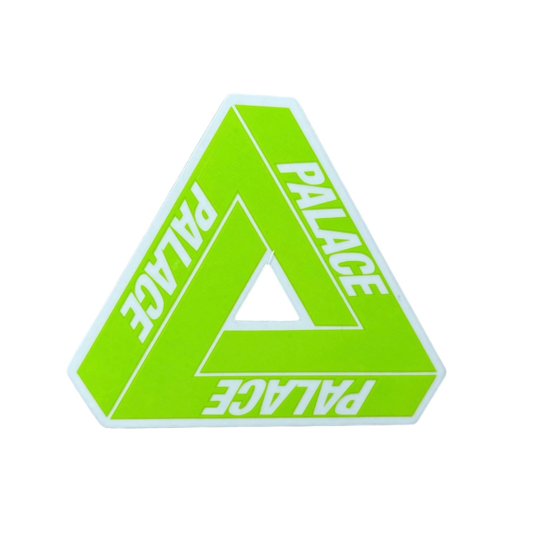 Palace Lime Green Tri-Ferg Sticker