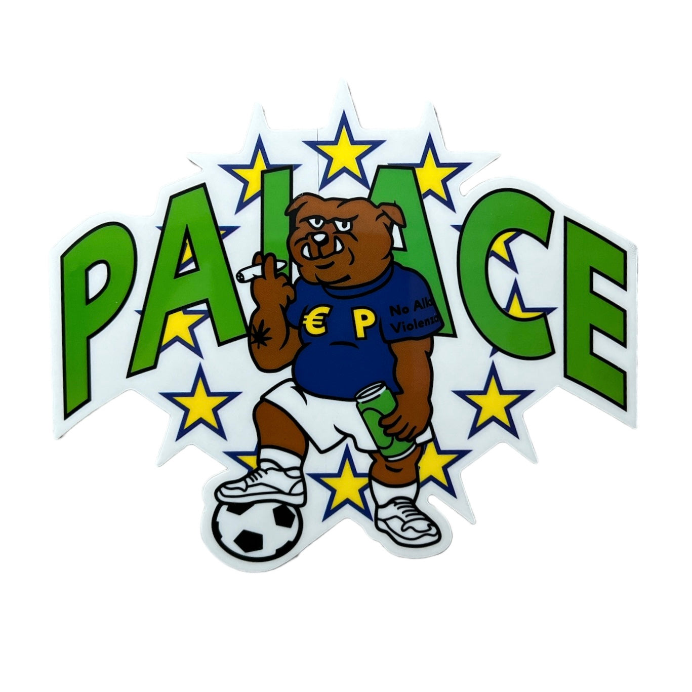 Palace Euro Sticker