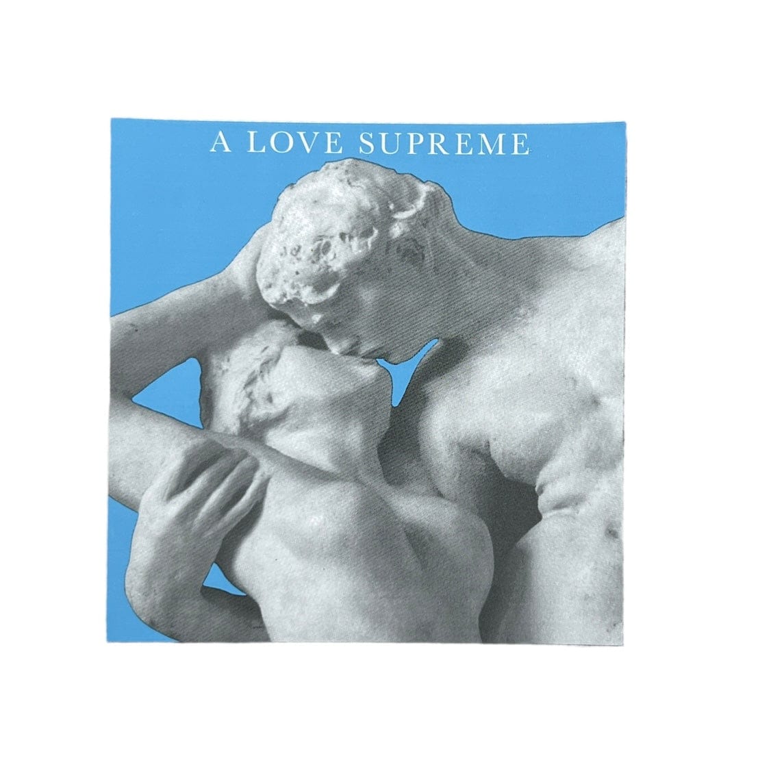 Supreme A Love Supreme Statue Sticker 