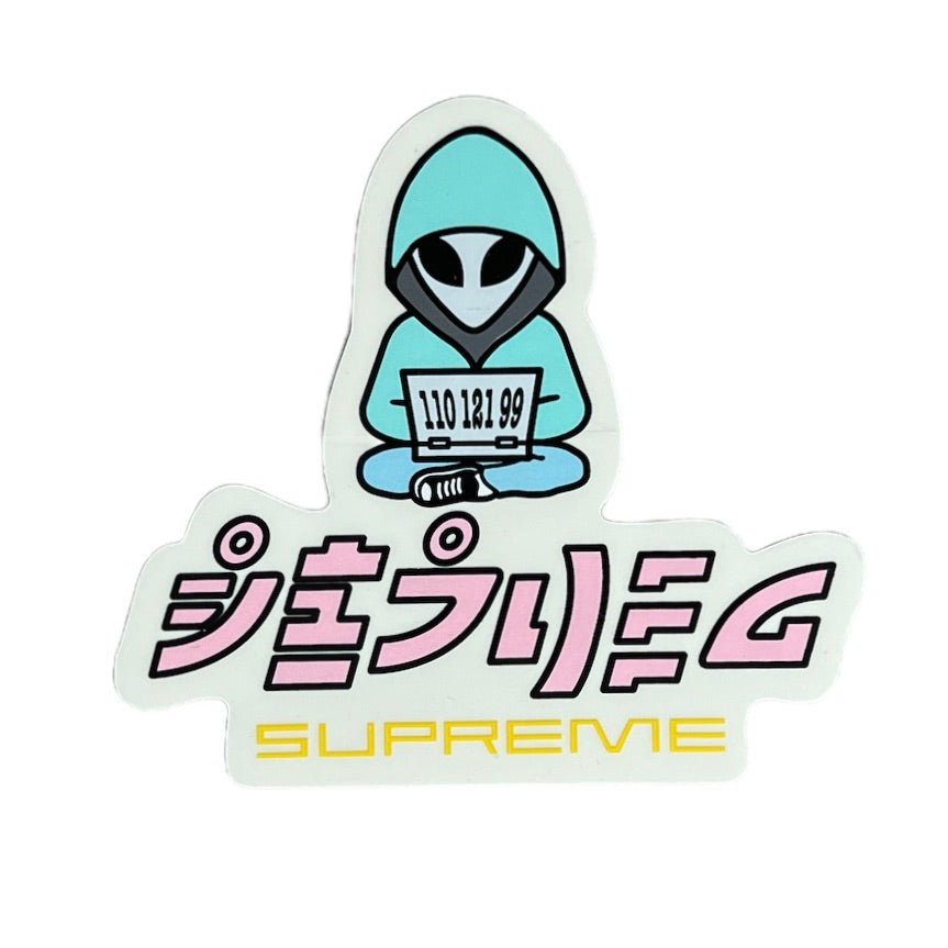 Supreme Alien Sticker SS22