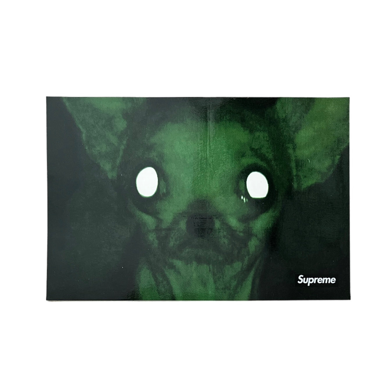 Supreme Chihuahua Chris Cunningham Sticker√äFW18