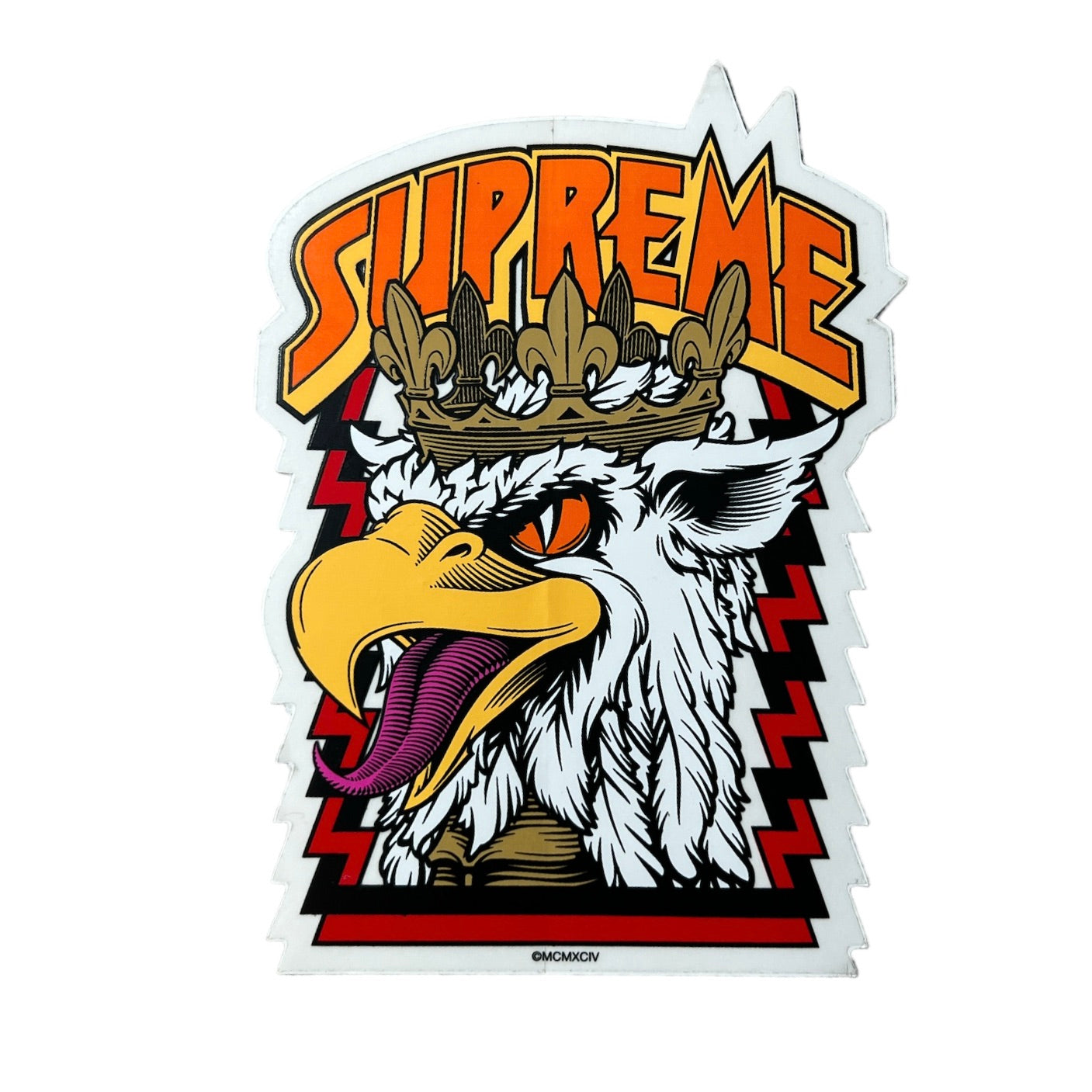 Supreme Sean Cliver Eagle Sticker FW12