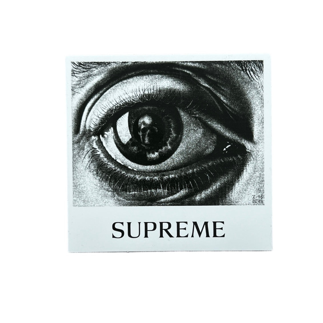 Supreme M.C. Escher Eye Sticker