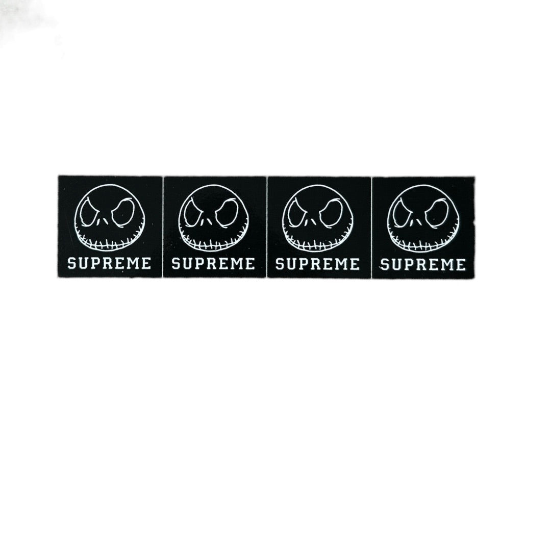 Supreme Jack Skellington Mini Stickers FW23