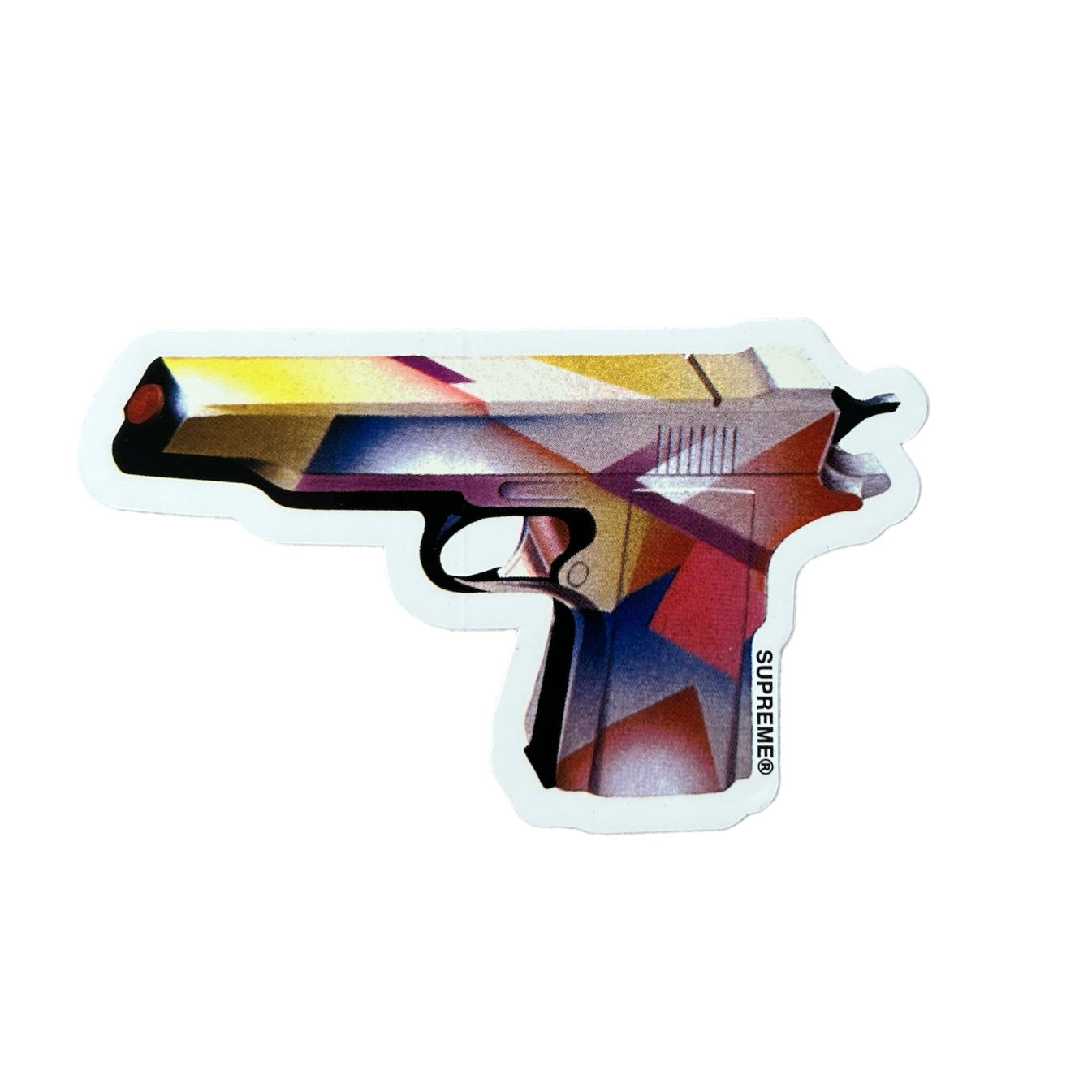 Supreme Mendini Gun Sticker SS16