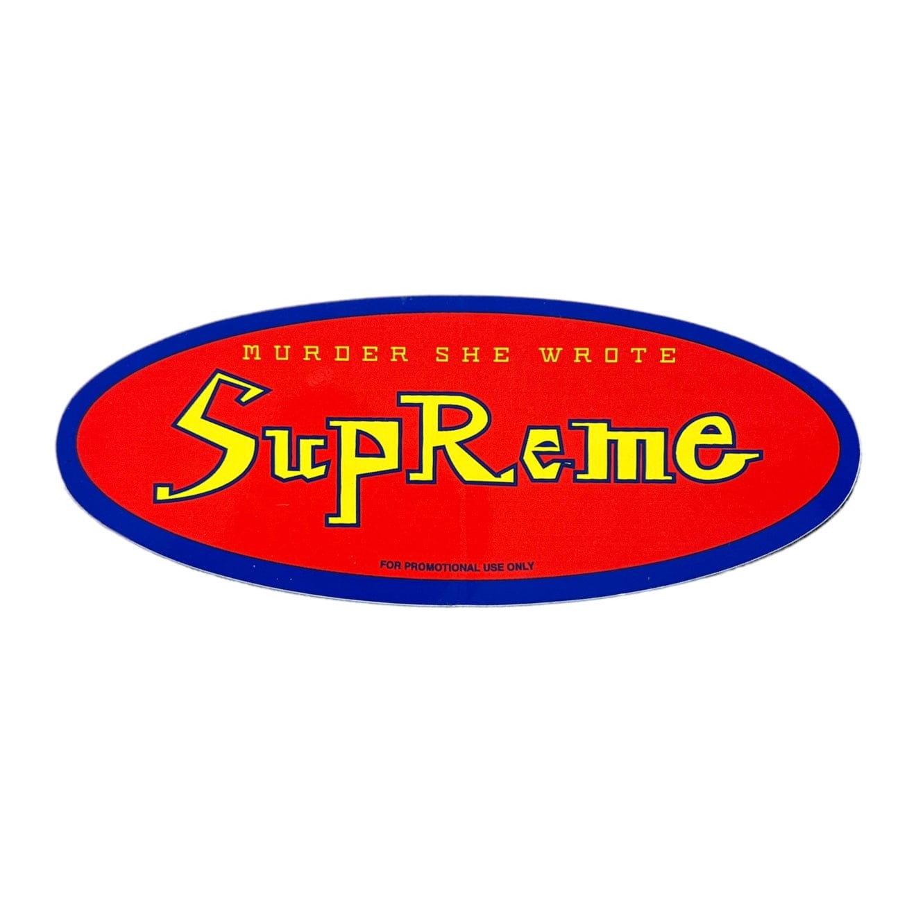 Supreme Murder She Wrote Sticker FW14