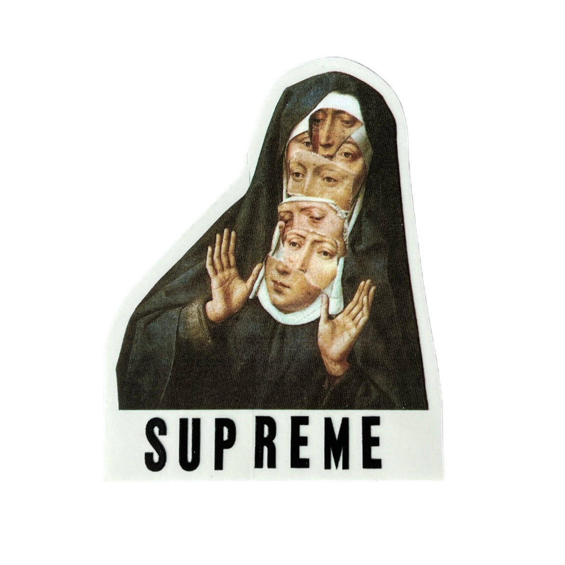 Supreme Nun Sticker SS17 