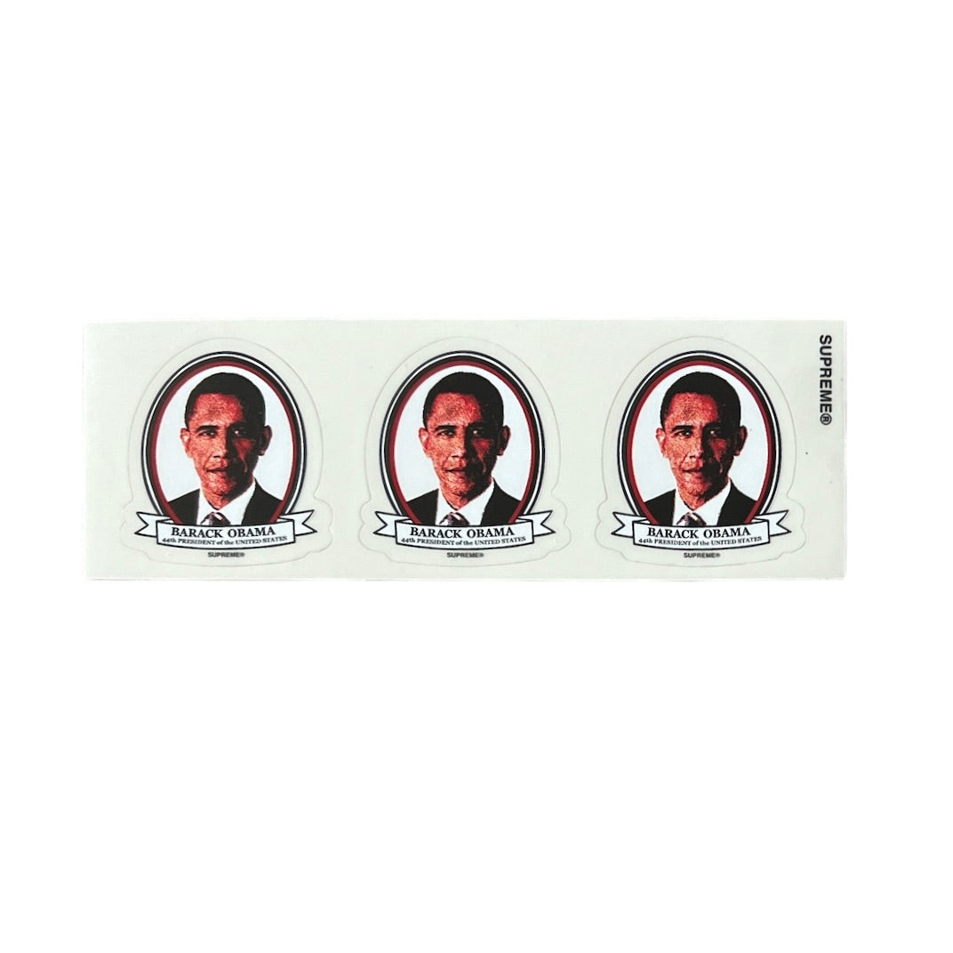 Supreme Obama Stickers SS17 