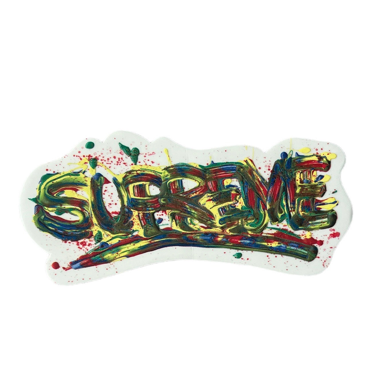 Supreme Paint Sticker SS20