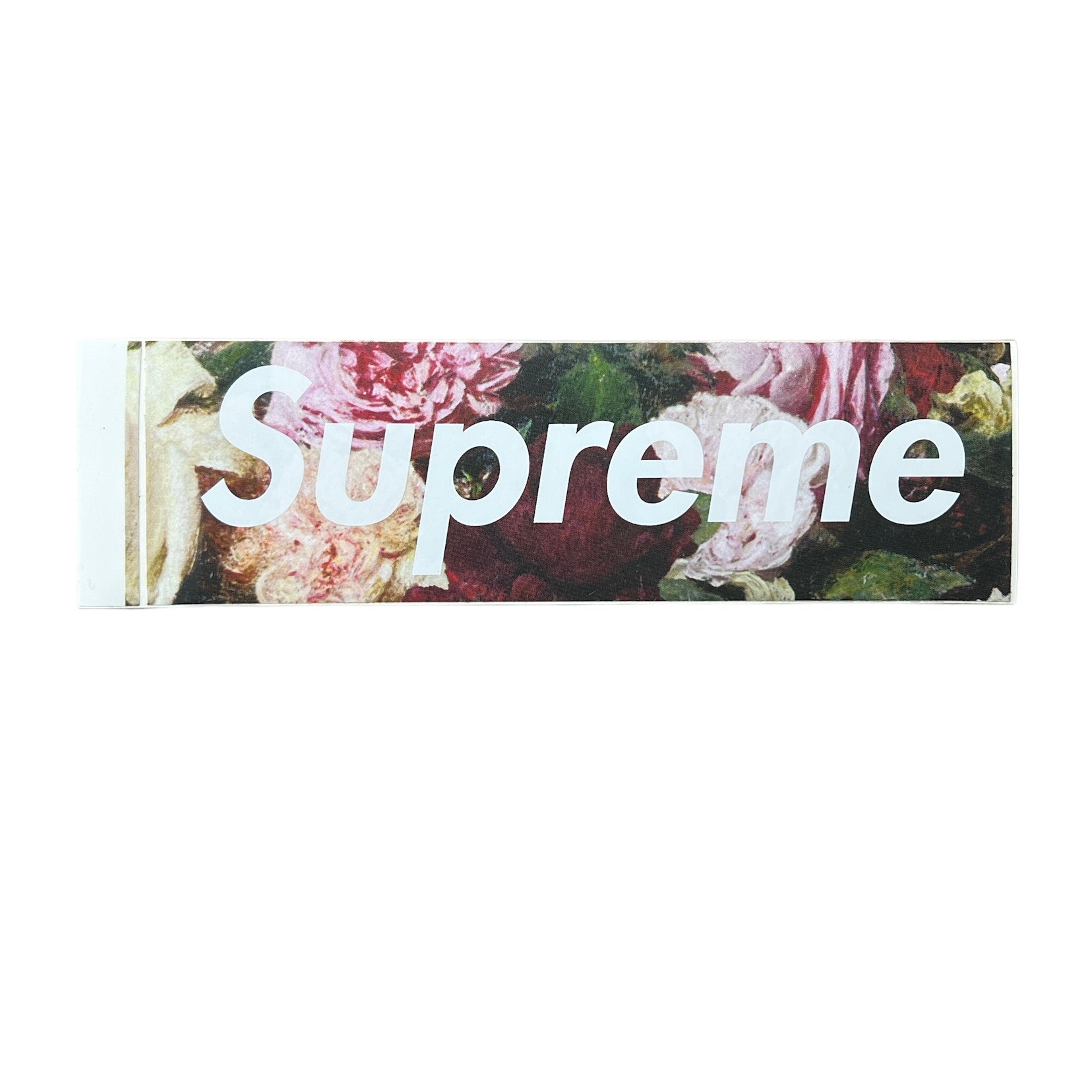 Supreme Power Corruption Lies PCL Box Logo Sticker SS13