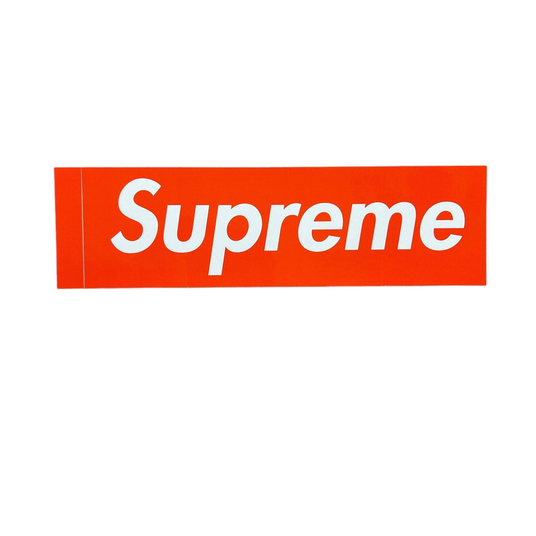 Supreme San Francisco Orange Box Logo Sticker FW19