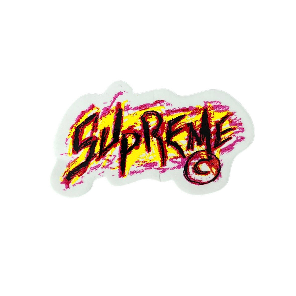 Supreme Scratch Sticker FW20