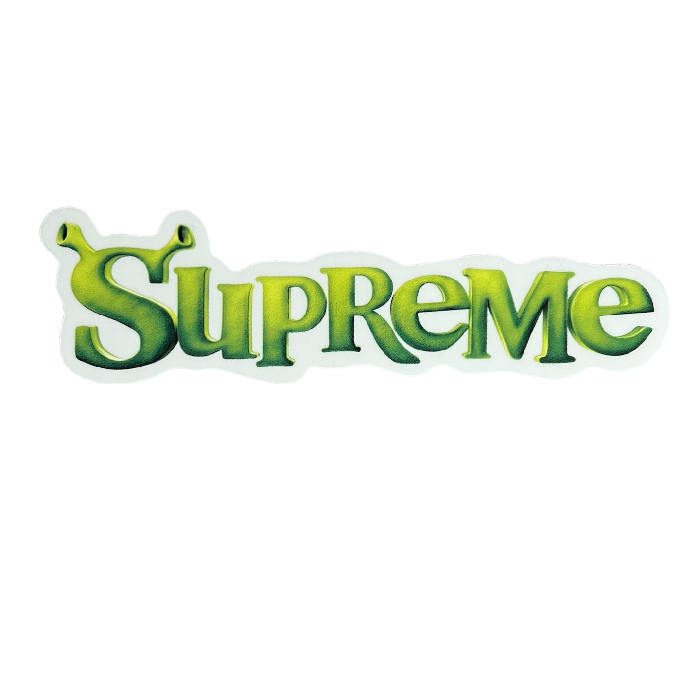 Supreme Shrek Sticker FW21