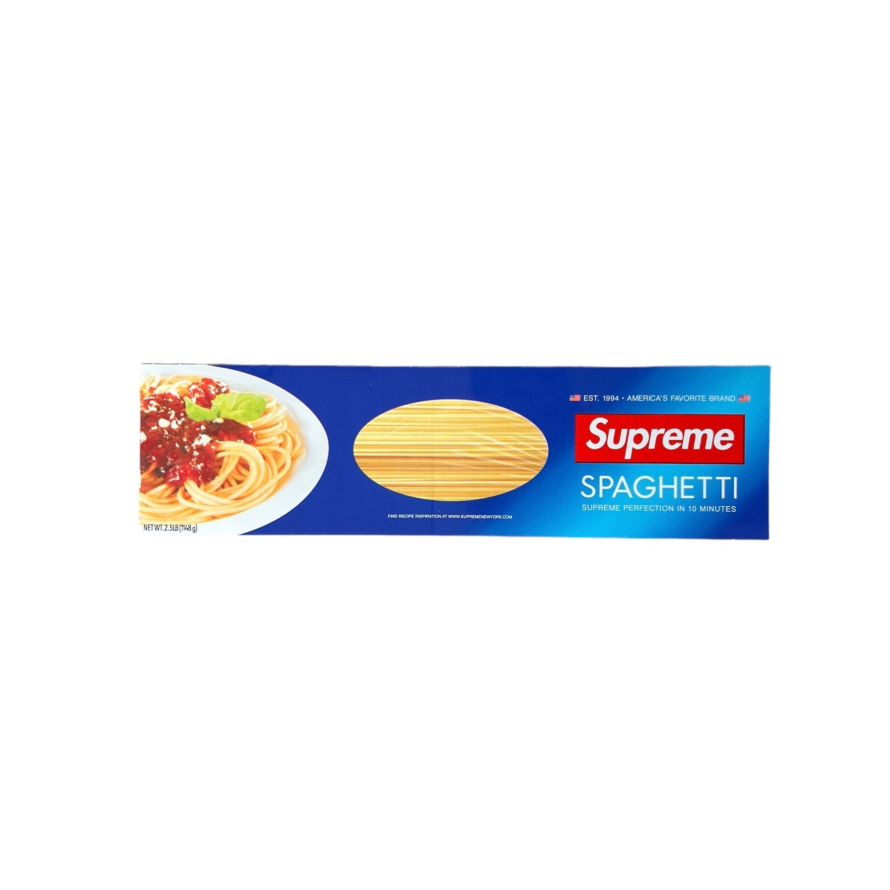 Supreme Spaghetti Sticker FW21