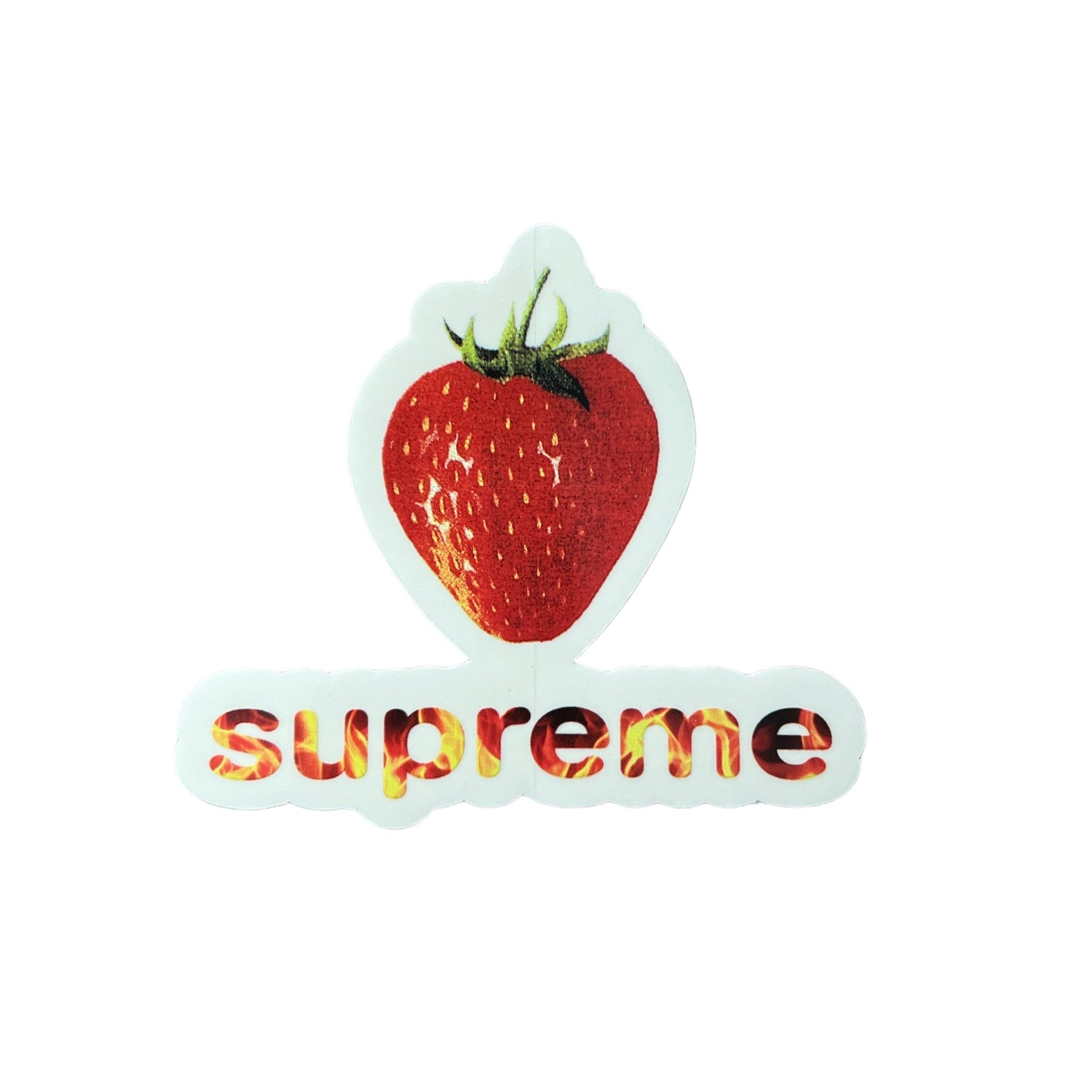 Supreme Strawberry Sticker SS16