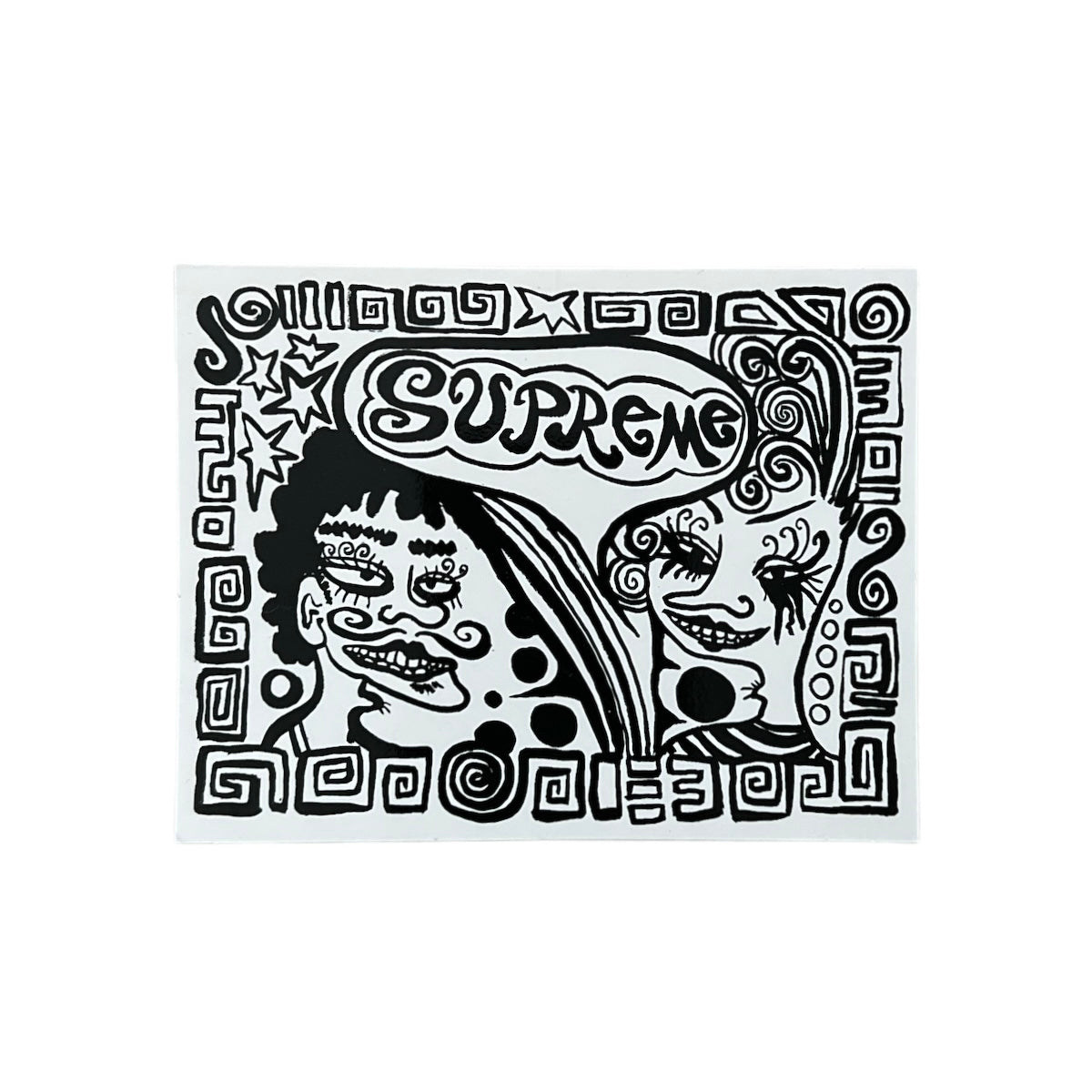 Supreme Tabboo! Graffiti Sticker FW18 