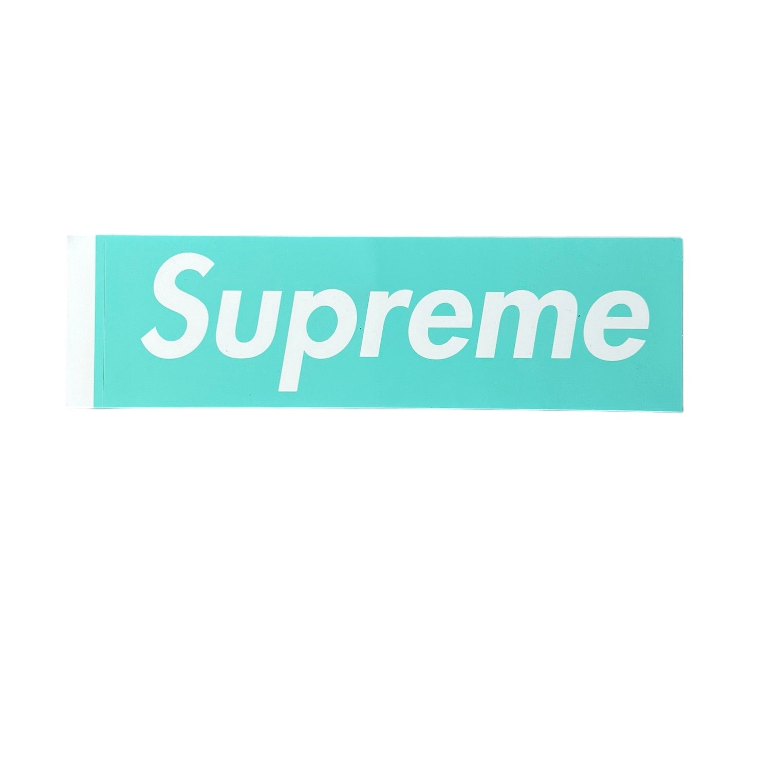 Supreme Tiffany & Co Sticker Box Logo Sticker FW21