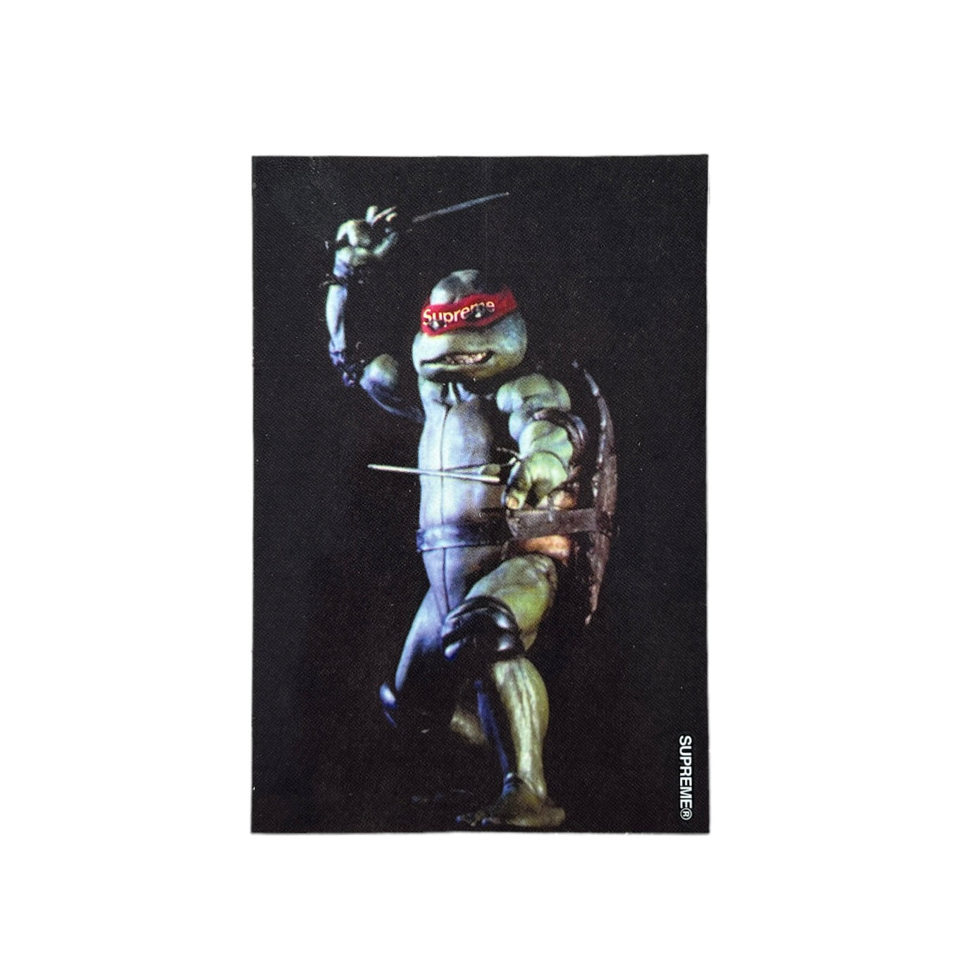 Supreme Raphael TMNT Sticker SS21