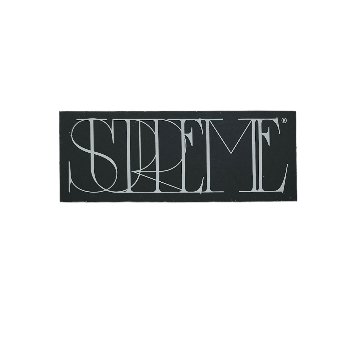 Supreme Trademark Sticker FW22